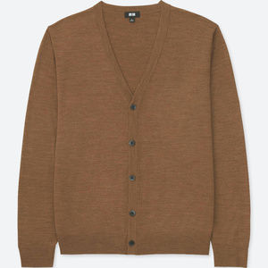 NWT Uniqlo Extra Fine Marino Wool Cardigan